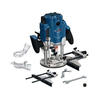 Fresadora Bosch Professional GOF 20-12 com acessórios