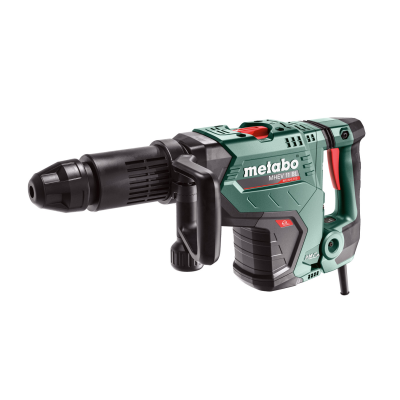 Martelo perfurador Metabo MHEV 10 BL verde e preto com punho ergonómico e cabo elétrico