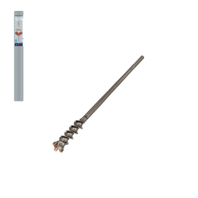 Broca para martelo SDS Plus com embalagem tubular cinzenta