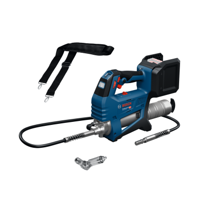 Máquina de lubrificação Bosch Professional GTF 18V-10 com acessórios e correia