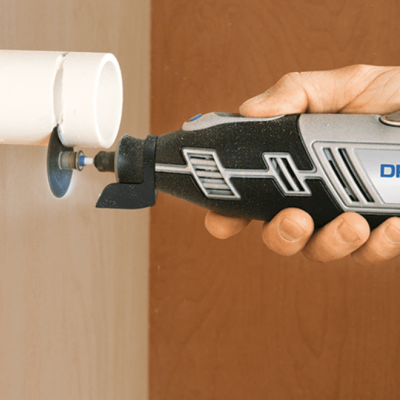 Ferramenta elétrica portátil a cortar tubo plástico