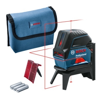 Nível a laser BOSCH Professional com acessórios e bolsa azul