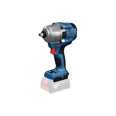 Aparafusadora Bosch Professional azul com punho ergonómico e base para bateria destacada