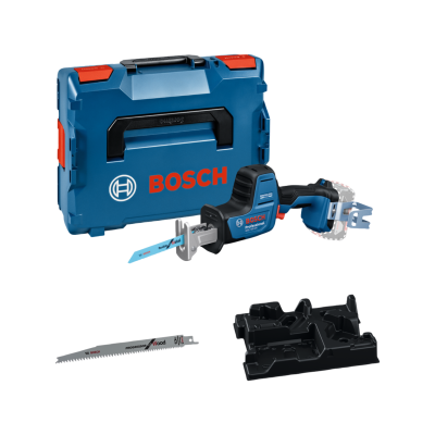 Conjunto de ferramenta elétrica Bosch com serra tico-tico, estojo e acessórios