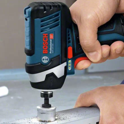 Furadeira/parafusadora Bosch GSR 12V-15 azul a perfurar metal