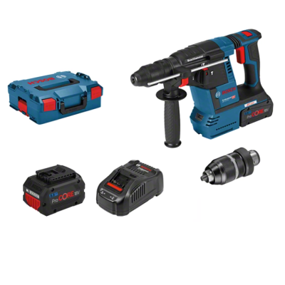 Conjunto de berbequim elétrico e acessórios Bosch