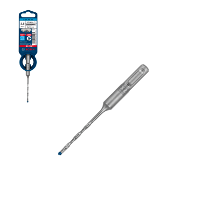 Broca de metal Bosch 3,5 mm com ponta azul e embalagem