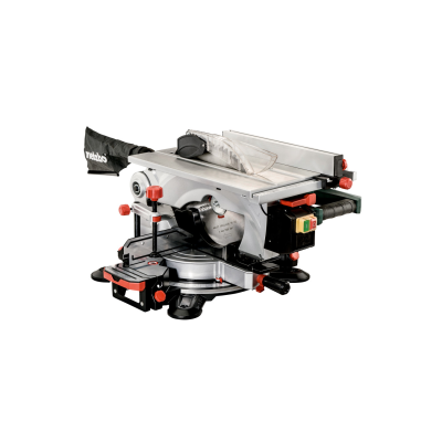 Serra de mesa multifuncional makita com saco coletor preto