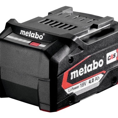 Bateria recarregável Metabo Li-Power 18V 4.0 Ah preta