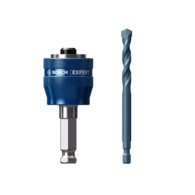 Mandril azul Bosch Expert com broca azul longa