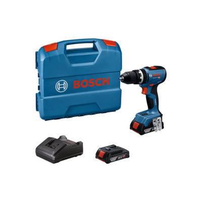 Berbequim elétrico Bosch Professional com bateria e mala azul