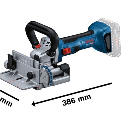 Ferramenta elétrica Bosch tipo tupia com medidas visíveis