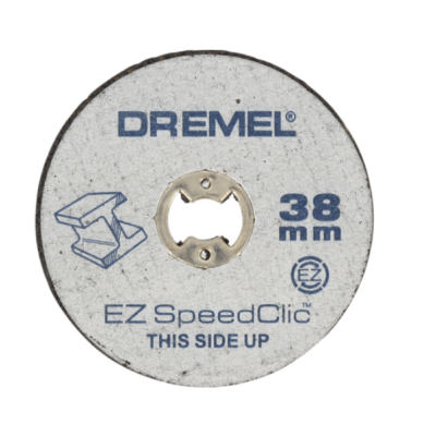 Disco de corte Dremel EZ SpeedClic 38 mm cinzento