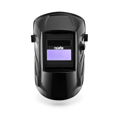 máscara de proteção para soldadura preta com visor TELWIN