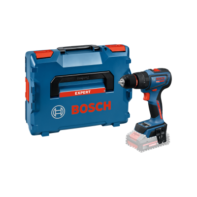 Conjunto de broca/parafusadeira elétrica Bosch Expert com mala de transporte azul