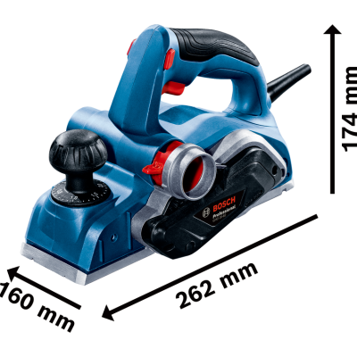 plaina elétrica Bosch Professional azul