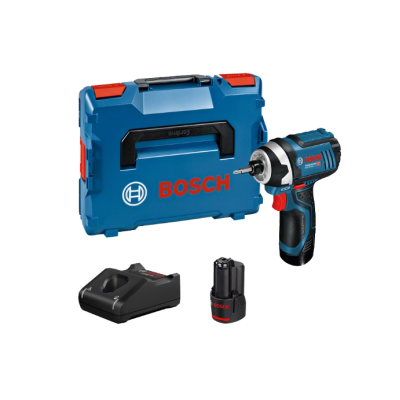 Conjunto de furadeira/parafusadora Bosch com mala, bateria e carregador