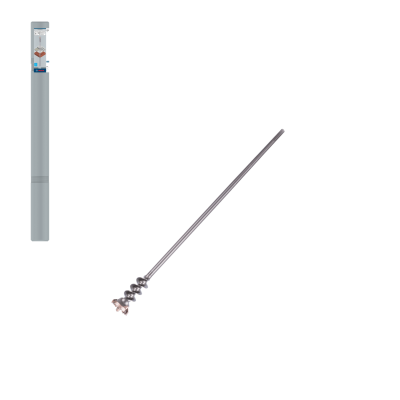 Agitador de latas metálico com cubos de cobre e embalagem