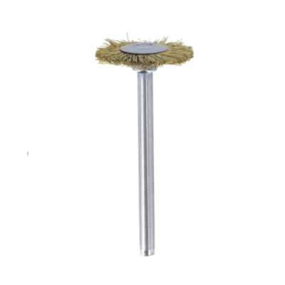 Escova circular metálica para ferramentas rotativas