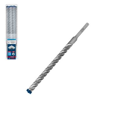 Broca aço Bosch SDS plus com embalagem