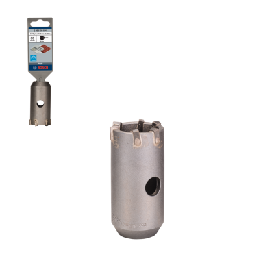 Broca de metal Bosch cinza com embalagem e etiqueta