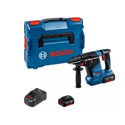 Conjunto ferramenta Bosch com berbequim, mala, bateria e carregador