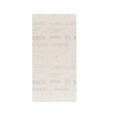 Papel pardo com texto repetido incluindo RISO, BOSCH, EXPERT, M580