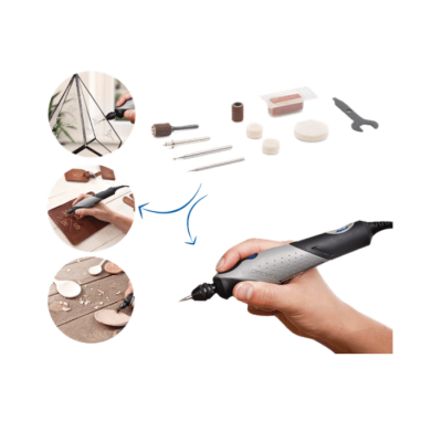 Conjunto de ferramenta elétrica de gravação com vários acessórios