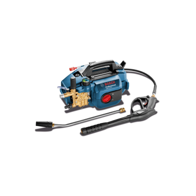 Máquina de limpeza alta pressão Bosch Professional azul com componentes dourados