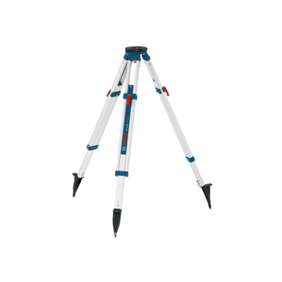 Tripé branco e azul para equipamentos profissionais BOSCH