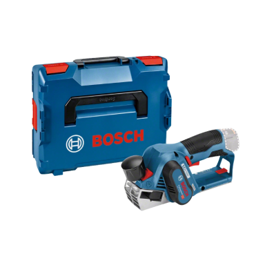 Ferramenta elétrica Bosch e caixa de transporte azul