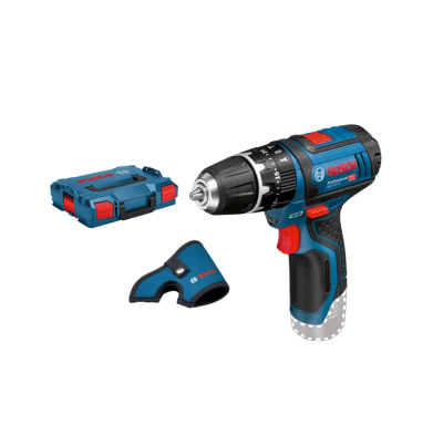 Berbequim elétrico BOSCH Professional GSR 12V-15 com caixa azul e acessório
