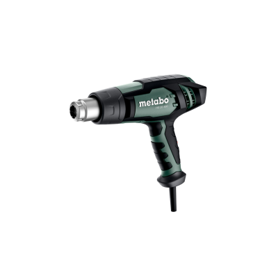 Ferramenta elétrica Metabo tipo pistola preta e verde