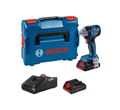 Furadeira aparafusadora Bosch com estojo, bateria e carregador