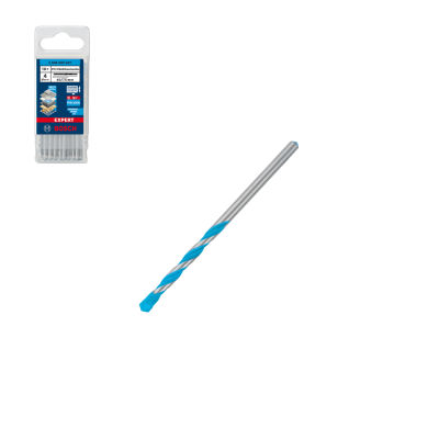 Conjunto de 10 brocas Bosch em embalagem plástica transparente azul