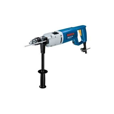 Berbequim elétrico Bosch azul com punho adicional preto