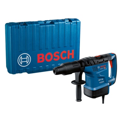 Martelo perfurador Bosch com estojo azul