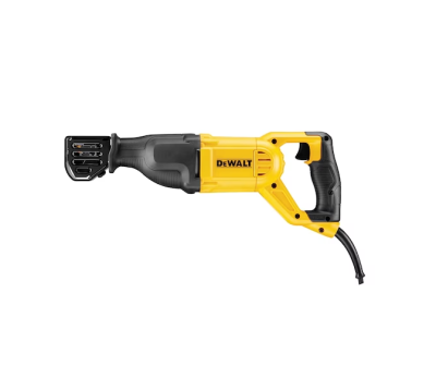 Serra tico-tico elétrica DEWALT amarela e preta com cabo