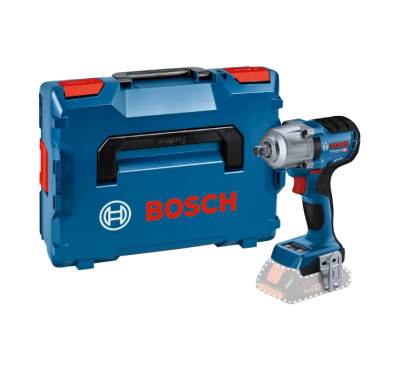 Máquina de impacto BOSCH azul e caixa rígida azul com logótipo BOSCH