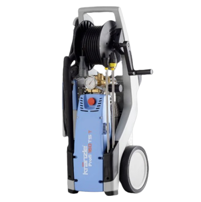 Máquina de lavar de alta pressão Kränzle Profi 100 TST com mangueira e rodas