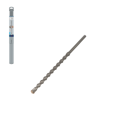 Broca de metal espiral cinzenta com embalagem cilíndrica cinzenta Bosch