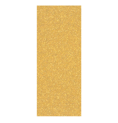 Toalha retangular amarela com padrão de pontos brancos