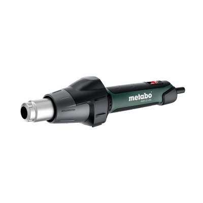 Ferramenta elétrica Metabo HDE 22-650 preta e verde com bocal metálico