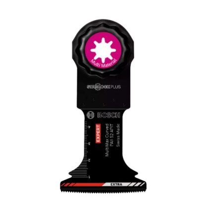 Lâmina de serra oscilante Bosch Expert preta com detalhes vermelhos e brancos