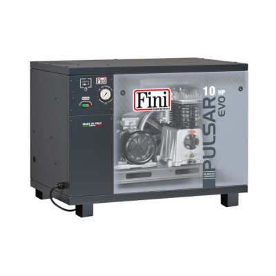 Compressor de ar Fini Pulsar EVO 10 HP cinza