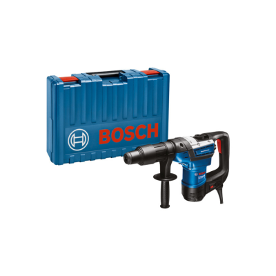 Martelo percussor eléctrico com caixa rígida azul BOSCH