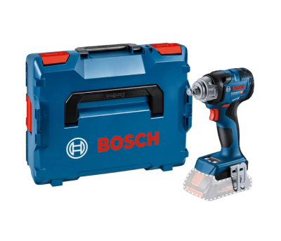 Conjunto Bosch mala de ferramentas azul e chave de impacto sem fios