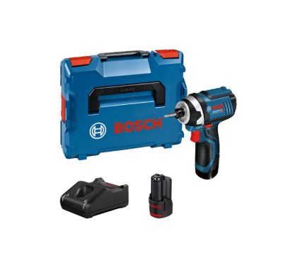 Conjunto de furadeira/parafusadora Bosch com mala, bateria e carregador