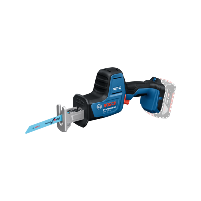 Serra sabre a bateria BOSCH Professional GSA 18V-24 azul e preto com lâmina azul