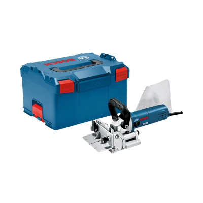 Conjunto de ferramenta elétrica Bosch azul com mala de transporte azul